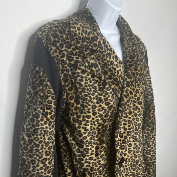 RARE Vintage 90s Seditionaries Sexy Dynamite London Leopard Print Faux F… - Picture 4 of 8